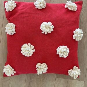 Opalhouse snowball Christmas pillow